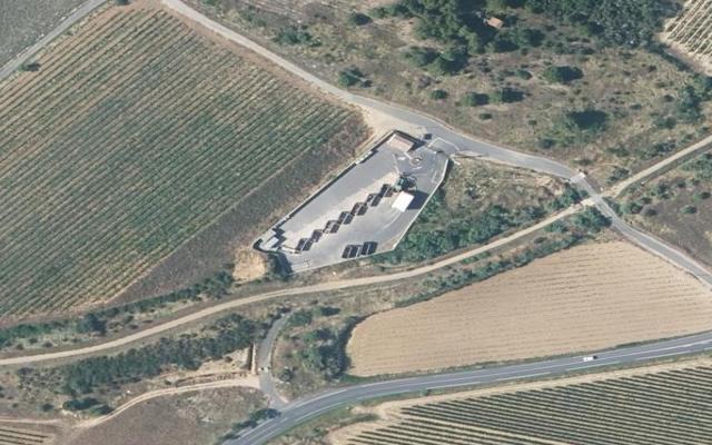 Vue aérienne — Déchetterie de Quarante