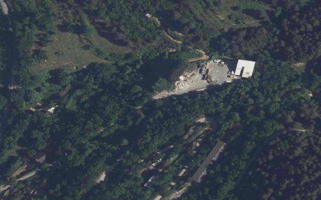 Vue aérienne — Dépôt-Relais de Tende