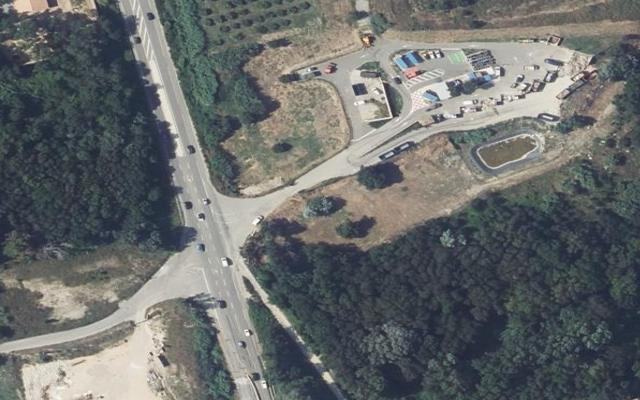 Vue aérienne — Déchetterie de Salon-de-Provence Ct3