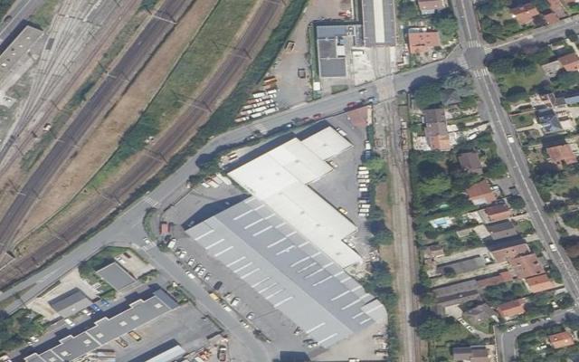 Vue aérienne — Déchetterie de Sucy-en-Brie