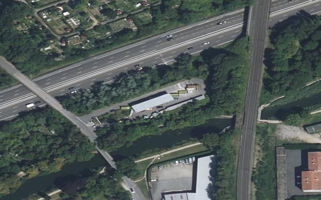 Vue aérienne — Déchetterie de Montigny-lès-Metz (Haut-Rhèle)