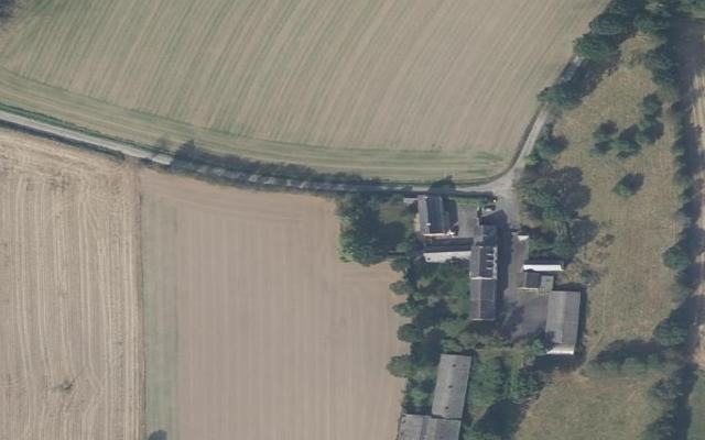 Vue aérienne — Déchetterie de Tinténiac