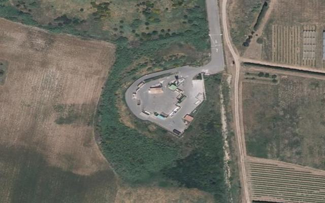 Vue aérienne — Déchetterie de Piolenc