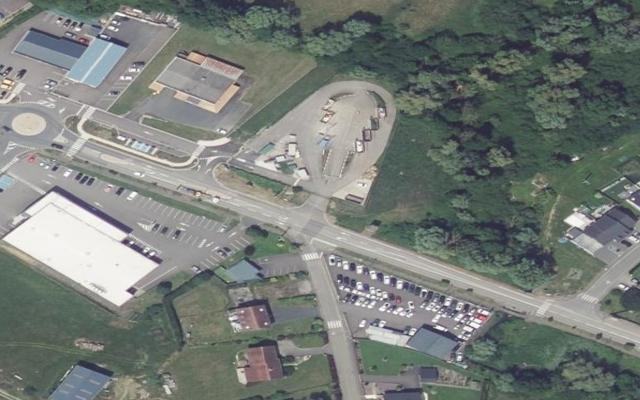 Vue aérienne — Déchetterie de Diebling