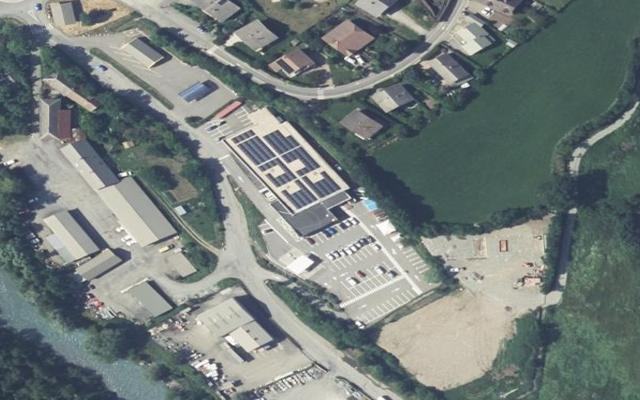 Vue aérienne — Déchetterie de Saint-Bonnet-en-Champsaur
