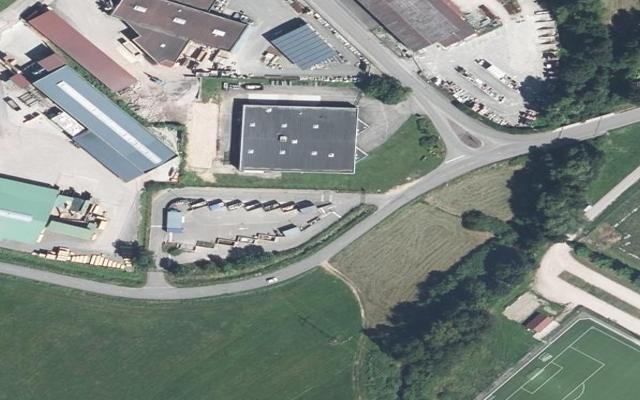Vue aérienne — Déchetterie de Villé