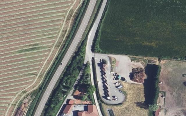 Vue aérienne — Déchetterie Arthun