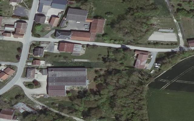 Vue aérienne — Déchetterie Saint-Jean-sur-Tourbe