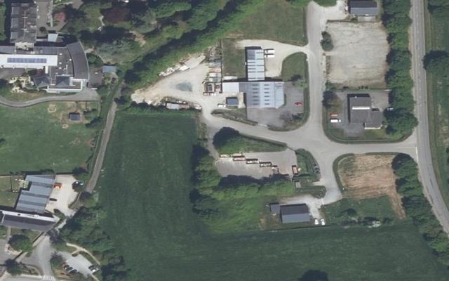 Vue aérienne — Déchetterie de Campbon