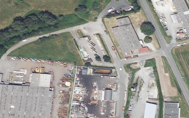 Vue aérienne — Déchetterie de Bessines-sur-Gartempe