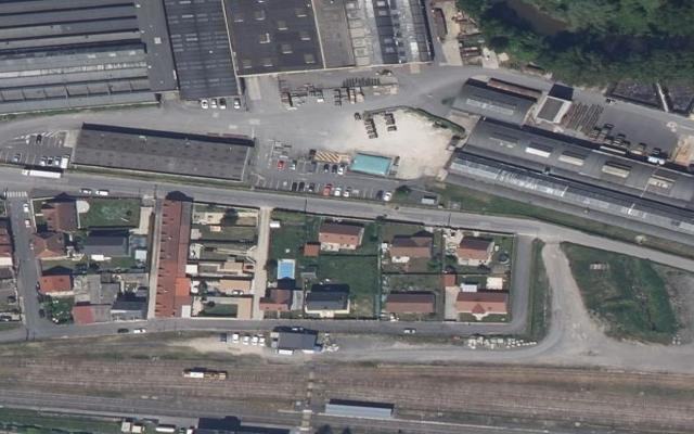Vue aérienne — Déchetterie de Fismes