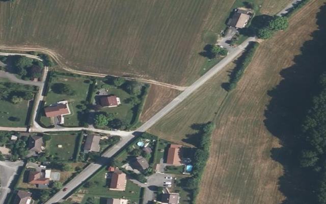 Vue aérienne — Déchetterie Injoux-Génissiat