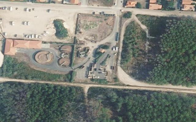 Vue aérienne — Déchetterie de Biscarrosse-Plage