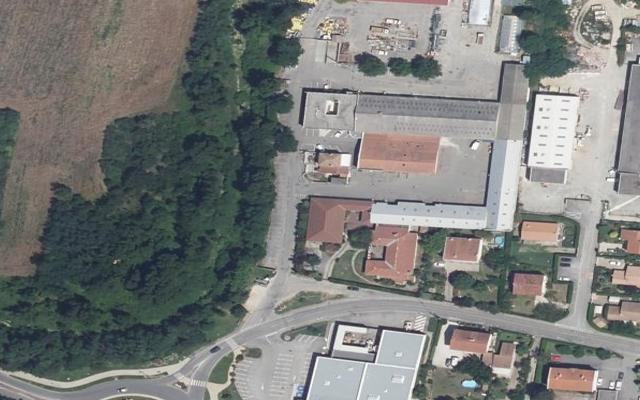 Vue aérienne — Déchetterie Guilherand-Granges