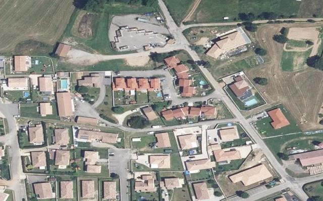 Vue aérienne — Déchetterie Vernosc-lès-Annonay les Ensuries