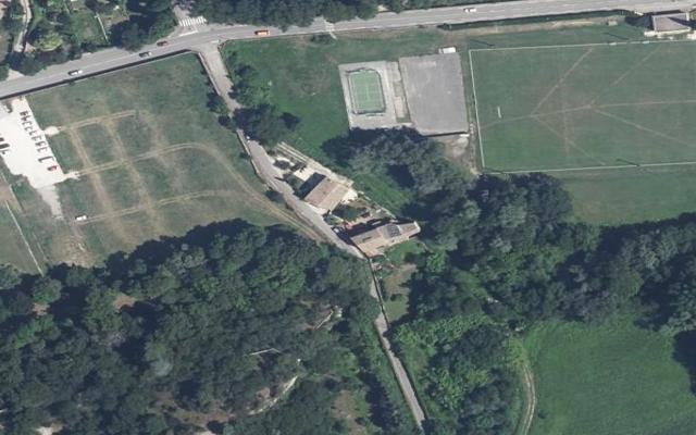 Vue aérienne — Déchetterie Viviers