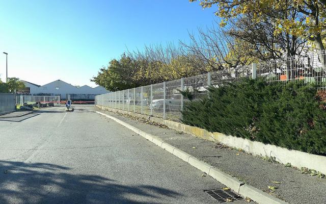 Vue depuis la rue — Déchetterie Bourg-lès-Valence