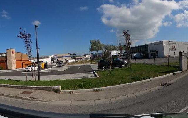 Vue depuis la rue — Déchetterie Romans-sur-Isère