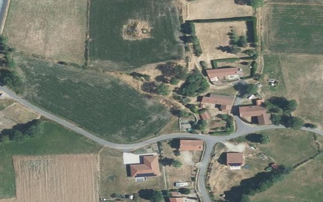 Vue aérienne — Déchetterie de St Pal de Chalencon