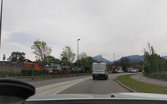 Vue depuis la rue — Déchetterie Saint-Alban-Leysse