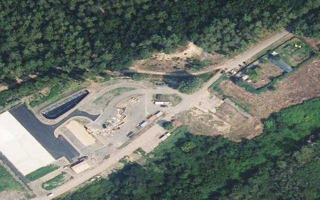 Vue aérienne — Déchetterie de Mimizan