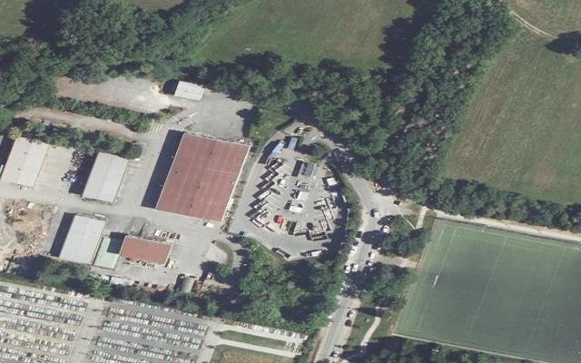 Vue aérienne — Déchetterie Annecy-le-Vieux