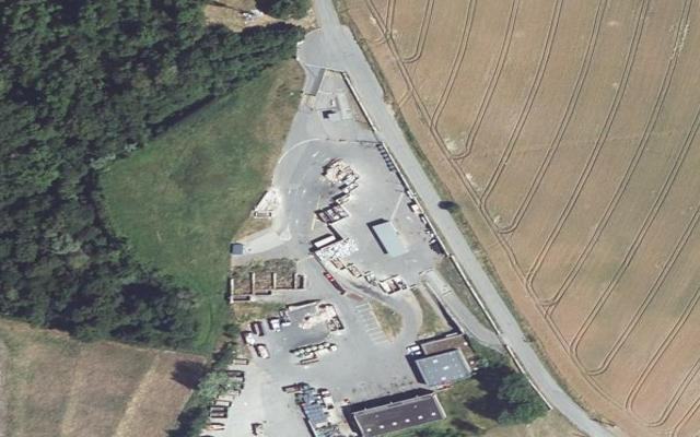 Vue aérienne — Déchetterie Neydens