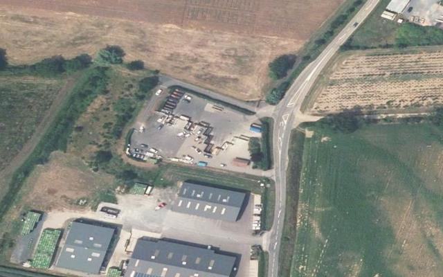 Vue aérienne — Déchetterie Chazay-d'Azergues