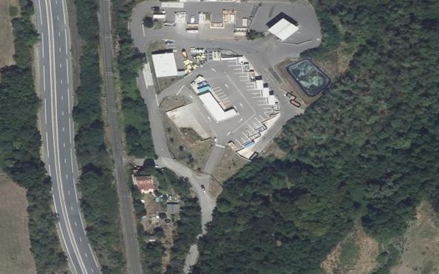 Vue aérienne — Déchetterie Fleurieux-sur-l'Arbresle