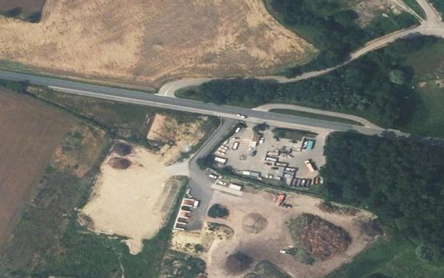 Vue aérienne — Déchetterie Mornant