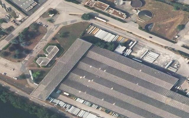 Vue aérienne — Déchetterie Neuville-sur-Saône
