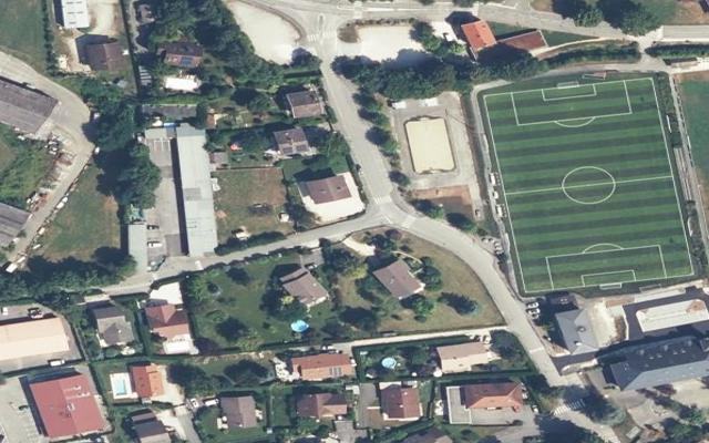 Vue aérienne — Déchetterie Drumettaz-Clarafond