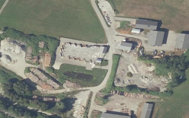 Vue aérienne — Déchetterie Beaufort