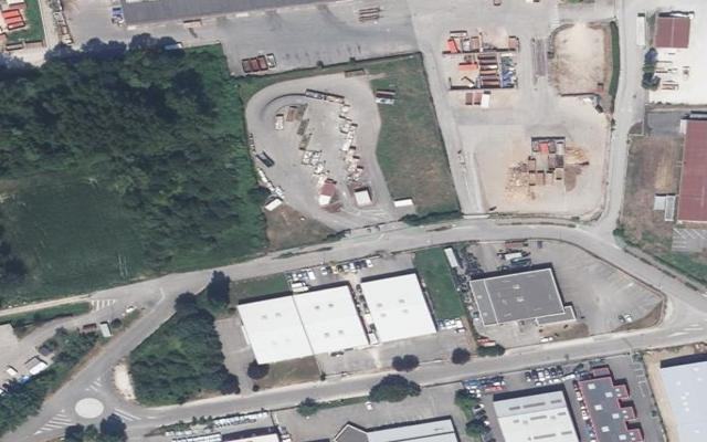 Vue aérienne — Déchetterie Saint-Jean-de-Soudain