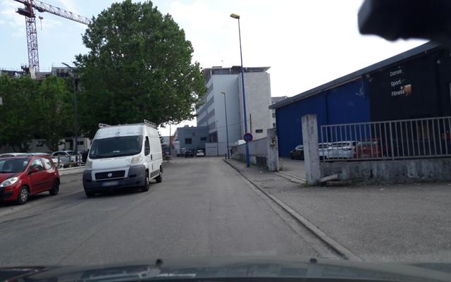 Vue depuis la rue — Déchetterie Saint-Martin-d'Hères