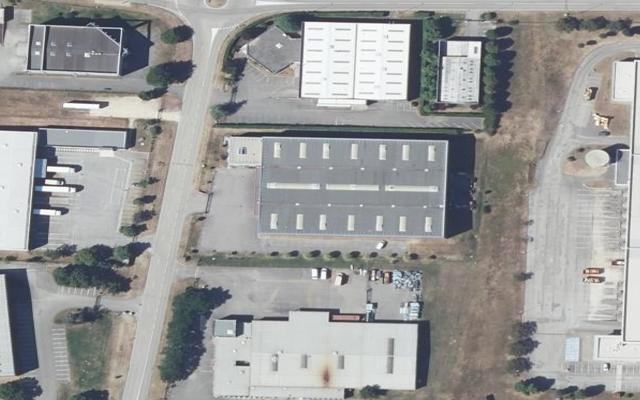 Vue aérienne — Déchetterie Saint-Quentin-Fallavier