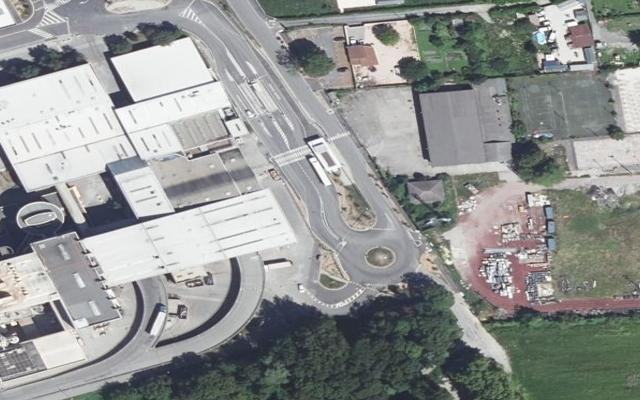 Vue aérienne — Déchetterie de La Tronche Athanor