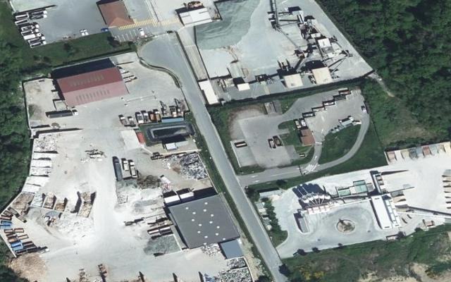 Vue aérienne — Déchetterie Andrézieux-Bouthéon