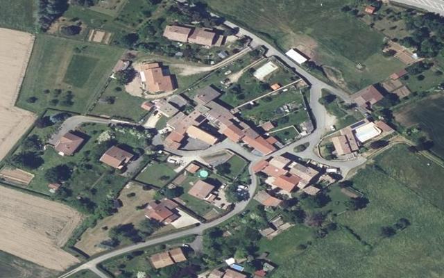 Vue aérienne — Déchetterie Pélussin