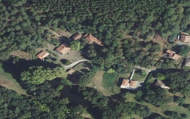 Vue aérienne — Déchetterie de Lesperon