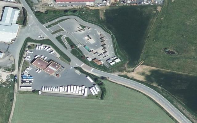 Vue aérienne — Déchetterie Sury-le-Comtal