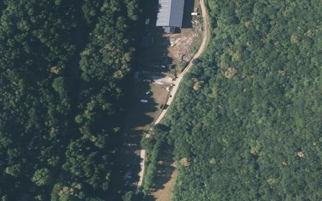 Vue aérienne — Déchetterie de Ferrals-les-Montagnes - Campredon