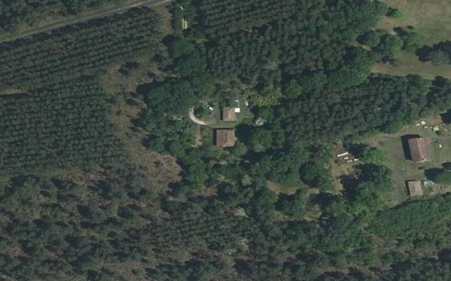 Vue aérienne — Déchetterie de Lugos