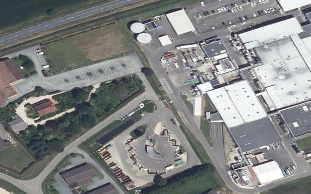 Vue aérienne — Déchetterie de Montayral
