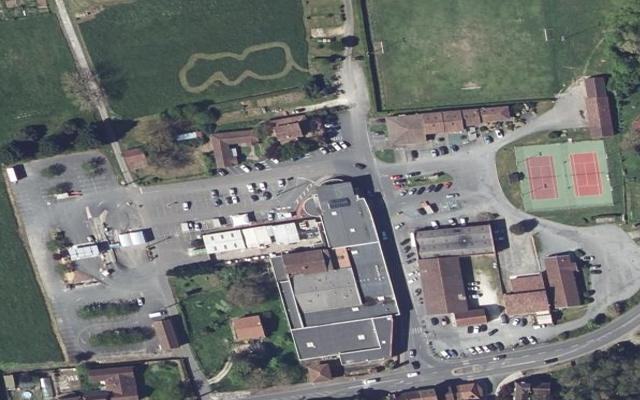 Vue aérienne — Déchetterie de Siorac-en-Périgord