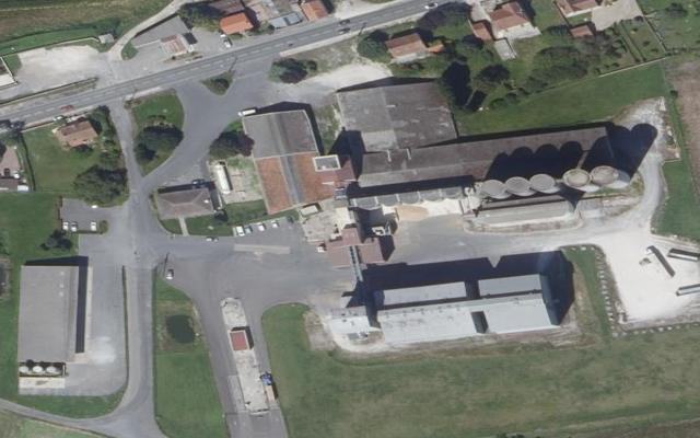Vue aérienne — Déchetterie de Beton-Bazoches