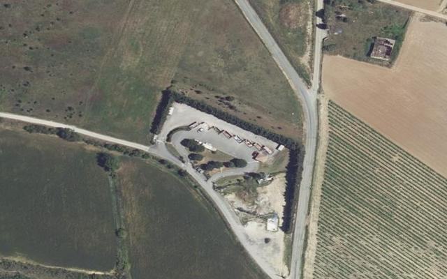 Vue aérienne — Déchetterie de Pennautier
