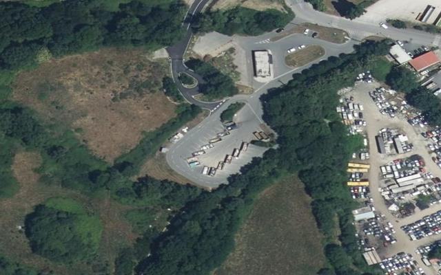 Vue aérienne — Déchetterie La Roche-sur-Yon (Belle Place)