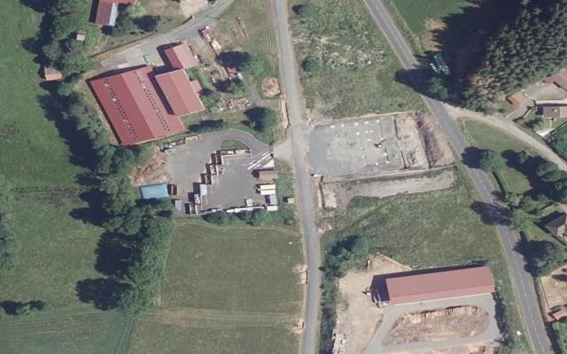 Vue aérienne — Déchetterie de Saint-Anthème