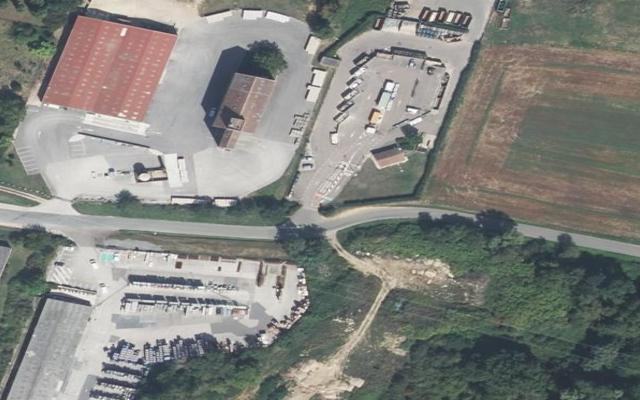 Vue aérienne — Déchetterie de Tournus